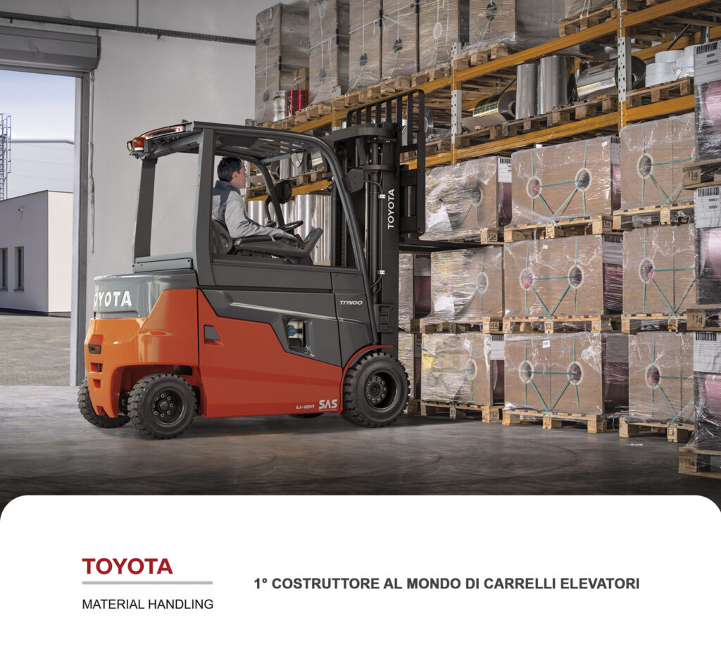 Toyota 1° Costruttore al Mondo per carrelli adatti al credito d'imposta al 65%